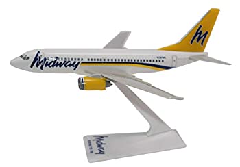 楽天スカイマーケットプラス【中古】【輸入品・未使用】Midway （ 93???01?） 737???700スナップ式飛行機ミニチュアモデル1?: 200?Part # abo-73770h-007