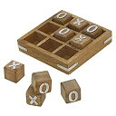 【中古】【輸入品・未使用】Handmade Wooden Tic Tac Toe Game for Kids 7 and Up - Great Gifts fo...