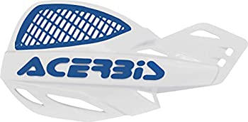 【中古】【輸入品・未使用】Acerbis 2072671029 ホワイト/ブルー 通気孔付き Uniko ハンドガード