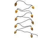 【中古】【輸入品・未使用】Kurt Adler UL 10-Light Pinecone Light Set by Kurt Adler