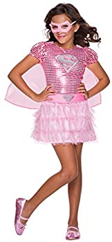 【中古】【輸入品・未使用】Pink Supergirl Sequin Child Costume ピンクスーパーガールスパンコールチ..