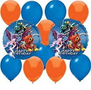 yÁzyAiEgpz12 pc Skylanders Party Balloons Kit: 2 Mylar 5 Blue 5 Orange Latex by 5Star-TD [sAi]