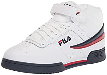 【中古】【輸入品・未使用】Fila メンズ F-13v Lea/syn ファッションスニーカー%カンマ% ホワイト/ネイビー/レッド%カンマ% 9.5