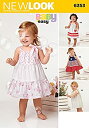 【中古】【輸入品・未使用】New Look Patterns UN6353A Babies' Dresses and Panties%カンマ% A (NB-S-M-L) by New Look(3)
