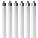 【中古】【輸入品・未使用】(Pack Of 6) F8T5/CW - T5 Fluorescent 4100K Cool White - 8 Watt - 30cm Super Long Life Light Bulbs