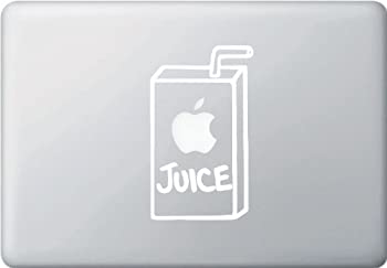 【中古】【輸入品・未使用】MacBook 対応 アートステッカー アップルジュース %ダブルクォーテ%Apple Juice Box Graphic%ダブルクォーテ% - Macbook or Laptop Decal (11%カンマ% 13%カンマ%