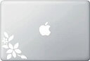 【中古】【輸入品・未使用】MacBook 対応 アートステッカー %ダブルクォーテ%プルメリア(ハワイの花)%ダブルクォーテ% Plumeria - Desig...