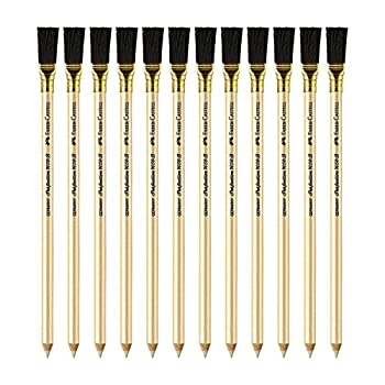 【中古】【輸入品・未使用】ファーバーカステルFaber - Castell Perfection消しゴム付き鉛筆ブラシ(12パック)