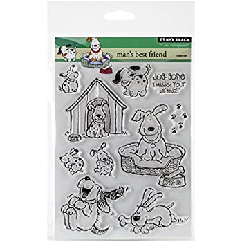 【中古】【輸入品・未使用】Penny Black 30-120 Man s Best Friend Transparent Stamp Set by Penny Black