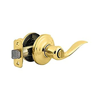 Kwikset 730TNL-3 Tustin プライバシー ドアロック 明るい真鍮仕上げ