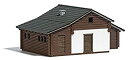 【中古】【輸入品・未使用】Busch ブッシュ 1443 H0 1/87 住宅/家/ハウス