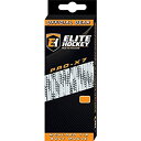 【中古】【輸入品・未使用】Elite Hockey PRO-X7 ワイドモールドチップ コットンホッケースケート靴紐 (カラー、サイズ選択) 108%ダブルクォ...