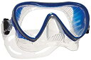【中古】【輸入品・未使用】Scubapro Synergy 2 Single lens Scuba Diving Mask (Clear/Blue) 141[並...