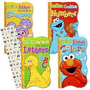 【中古】【輸入品・未使用】Sesame Street First Board Books - Set of Four (ABCs%カンマ% 123s%カンマ% ...