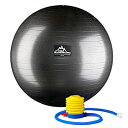 【中古】【輸入品・未使用】Black Mountain Products プロフェッショナルグレード 安定ボール ブラック 45cm