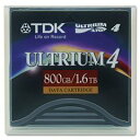 【中古】【輸入品・未使用】1/2%ダブルクォーテ% Ultrium LTO-4 Cartridge%カンマ% 2600ft%カンマ% 800GB Native/1.6TB Compressed Capacity by TDK [並行輸入品]