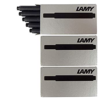 【中古】【輸入品・未使用】ラミー LAMY 万年筆用 カートリッジインク 1箱5本入り×3箱セット ブラック LT10BLK [並行輸入品] (ブラック)【メーカー名】LAMY【メーカー型番】LT10BLK【ブランド名】LAMY【商品説明】ラミー LAMY 万年筆用 カートリッジインク 1箱5本入り×3箱セット ブラック LT10BLK [並行輸入品] (ブラック)当店では初期不良に限り、商品到着から7日間は返品を 受付けております。こちらは海外販売用に買取り致しました未使用品です。買取り致しました為、中古扱いとしております。他モールとの併売品の為、完売の際はご連絡致しますのでご了承下さい。速やかにご返金させて頂きます。ご注文からお届けまで1、ご注文⇒ご注文は24時間受け付けております。2、注文確認⇒ご注文後、当店から注文確認メールを送信します。3、配送⇒当店海外倉庫から取り寄せの場合は10〜30日程度でのお届けとなります。国内到着後、発送の際に通知にてご連絡致します。国内倉庫からの場合は3〜7日でのお届けとなります。　※離島、北海道、九州、沖縄は遅れる場合がございます。予めご了承下さい。お電話でのお問合せは少人数で運営の為受け付けておりませんので、メールにてお問合せお願い致します。営業時間　月〜金　10:00〜17:00お客様都合によるご注文後のキャンセル・返品はお受けしておりませんのでご了承下さい。