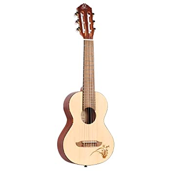 Ortega Guitars RGL5 Guitarlele Series 1/8 Body Size Nylon 6弦 Guitar%カンマ% Spruce Top and Mahogany Body アコースティックギター アコギ ギ