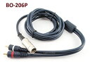 【中古】【輸入品・未使用】CablesOnline 6ft 5-Pin Din Male to 2-RCA Male Professional Audio Cable for Bang & Olufsen%カンマ% Naim%カンマ% Quad...Stereo Systems%カンマ% Blu(2)