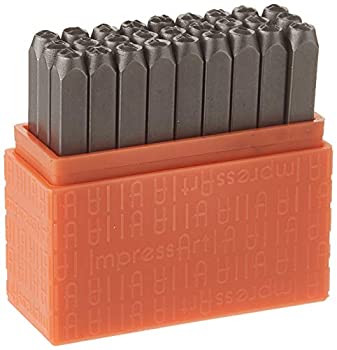 【中古】【輸入品・未使用】ImpressArt- Basic Bridgette Uppercase Letter Metal Stamp Set by ImpressArt Metal Stamps