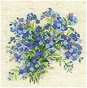 【中古】【輸入品・未使用】Forget Me Nots(クロスステッチキット)