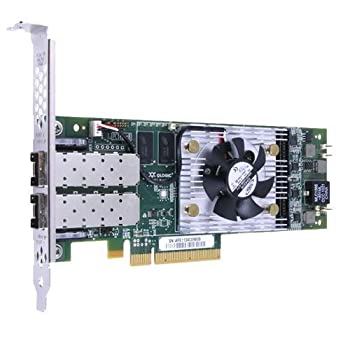 【中古】【輸入品・未使用】QLogic QLE8242-CU Dual Port 10GbE PCIe FCoE & iSCSI Converged Network Adapter with Empty SFP+ Cage by QLOGIC [並行輸入品]