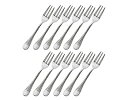 【中古】【輸入品・未使用】Godinger Hammered Cake Forks%カンマ% Set of 12%カンマ% Silver by Godinger