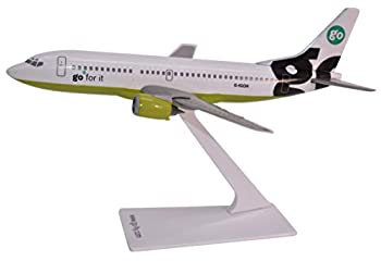 【中古】【輸入品 未使用】GO Fly Boeing 737-300 Aeroplane Miniature Model Plastic Snap Fit 1:200 Part ABO-73730H-018