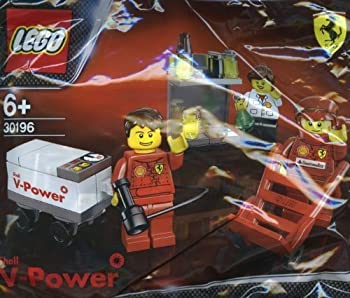 【中古】【輸入品・未使用】レゴ : LEGO Ferrari Shell Promo 30196 Ferrari pit crew Lego Ferrari (japan import) おもちゃ ブロック トイ ホビー [並行輸入品] 1