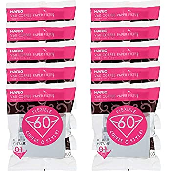 【中古】【輸入品・未使用】Hario v60コーヒーフィルタ100シート10-packs Dripper 01