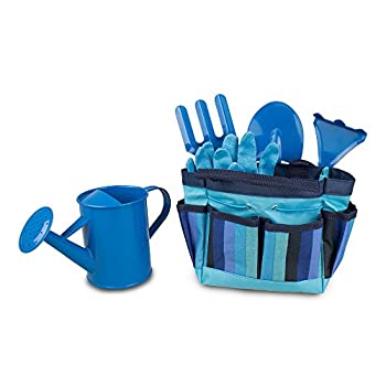 【中古】【輸入品 未使用】Kids Gardening Tool Set (blue) by Gardenline 並行輸入品