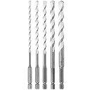【中古】【輸入品・未使用】ROBERT BOSCH TOOL GROUP MP500T Drill Bit Set%カンマ% 5 Piece(2)