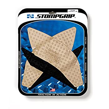 【中古】【輸入品・未使用】STOMPGRIP(ストンプグリップ) トラクションパッド タンクキット VOLCANO クリア YZF-R1(15) 55-10-0099