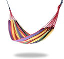 【中古】【輸入品・未使用】HONESHアウトドアレジャーダブル2 PersonコットンHammocks 450lbs超軽量キャンプハンモックwithバックパック