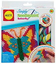 【中古】【輸入品 未使用】ALEX 簡単編み機 バタフライキッド Toys Craft Simply Needlepoint Butterfly Kit 並行輸入品