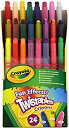 yÁzyAiEgpzCrayola 24 Ct Twistables Fun Effect Crayons [sAi]