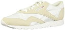 【中古】【輸入品・未使用】Reebok (リーボック) メンズ クラシック ナイロン スニーカー%カンマ% ホワイト/ライトグレー%カンマ% 4.5