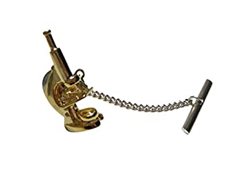 【中古】【輸入品・未使用】Gold Toned Scientific顕微鏡タイタック