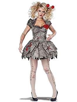 šۡ͢ʡ̤ѡVoodoo Dolly Adult Costume ֡ɥɥ꡼ͤΰ %֥륯%ϥ...