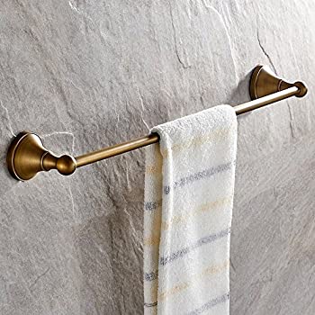 yÁzyAiEgpzLeyden Antique Bathroom Accessories Brass Towel Bar Home Decor Towel Holder Towel Bars Wall maounted