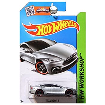 šۡ͢ʡ̤ѡHot Wheels 2015?HW Workshop Tesla Model S 217/250%% Silver