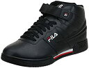 【中古】【輸入品・未使用】Fila メンズ F-13v Lea/syn ファッションスニーカー%カンマ% ブラック/ホワイト/フィラレッド。%カンマ% 11.5