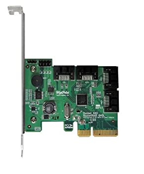 【中古】【輸入品・未使用】HighPoint RocketRAID 640L Internal 4 SATA Port PCI-Express 2.0 x4 SATA 6Gb/s RAID Controller -Lite Version by HighPoint [並行輸入品]