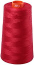 【中古】【輸入品・未使用】Aurifil Mako 50Wt 100%コットン糸、1コーンあたり6%カンマ%452ヤード 2250