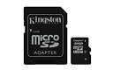 【中古】【輸入品 未使用】Kingston Digital 32 GB Class 4 microSDHC Flash Card with SD Adapter (SDC4/32GBET) 並行輸入品