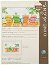 【中古】【輸入品・未使用】DimensionS カラービーチチェア カウントクロスステッチキット 14枚 ライトブルーアイダ 7インチ x 14インチ