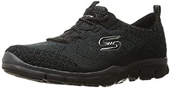 【中古】【輸入品・未使用】Skechers レディース スリッポン トレーナー%カンマ% ブラック%カンマ% 5 Wide