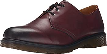 【中古】【輸入品・未使用】Dr. Martens(ドクターマーチンズ) 1461 3眼レザーオックスフォードシューズ 男女兼用%カンマ% レッド（チェリーレッド）%カンマ% 4