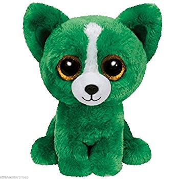 【中古】【輸入品 未使用】Ty Inc Beanie Boo Plush Stuffed Animal Dill the Green Dog 6 by Ty Inc. 並行輸入品