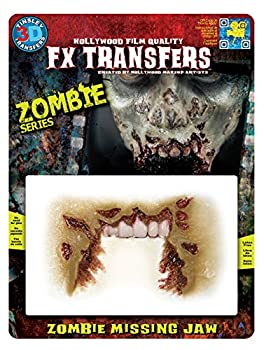 【中古】【輸入品・未使用】Tinsley Transfers 傷メイク Zombie Missing Jaw